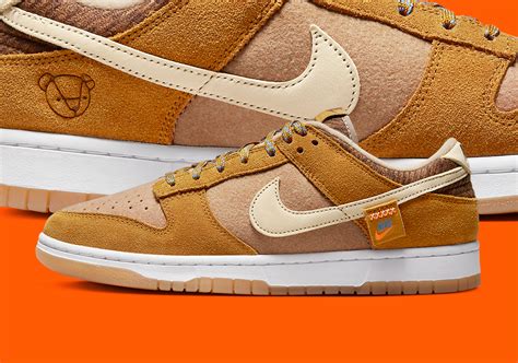 teddy nike dunks|nike dunk teddy bear.